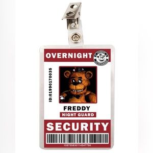 FNAF Five Nights at Freddy's Security ID